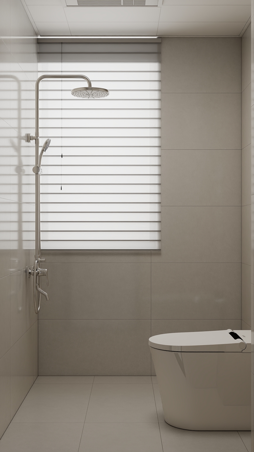 吴爽-101m²现代奶油简约风格设计装修效果图