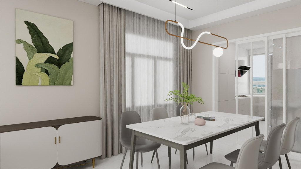 孔设计的效果图-长楹天街-装修设计方案