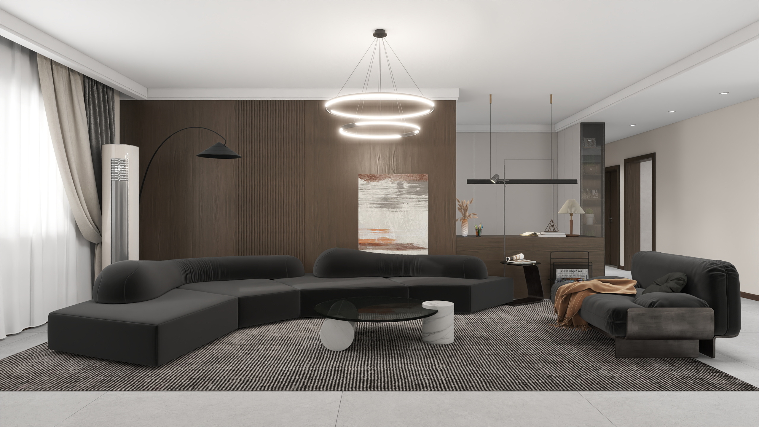 梓翎设计-意.轻享拾光丨独山子复式定稿-装修设计方案