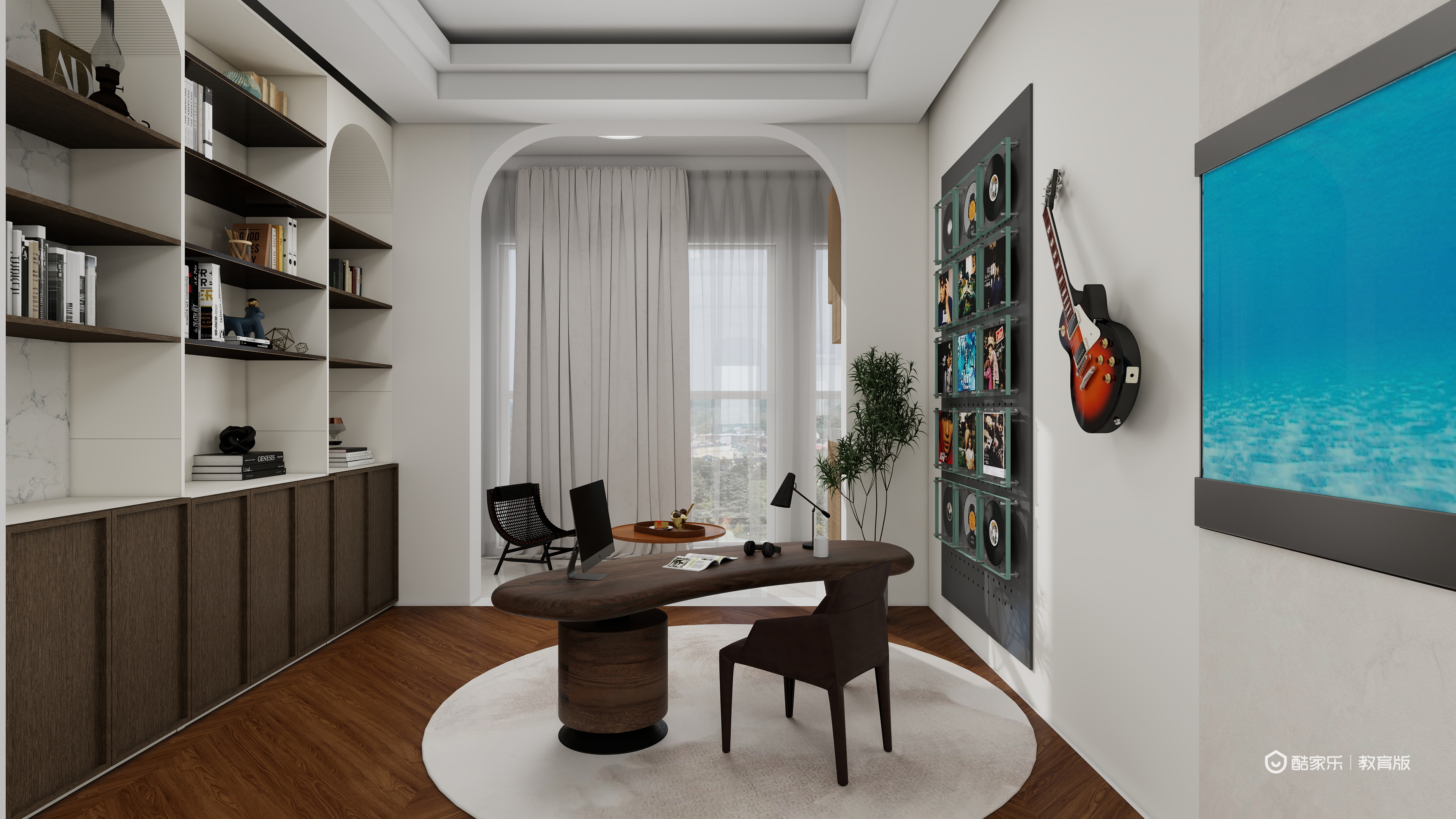 金窈伊-中古雅居-装修设计方案