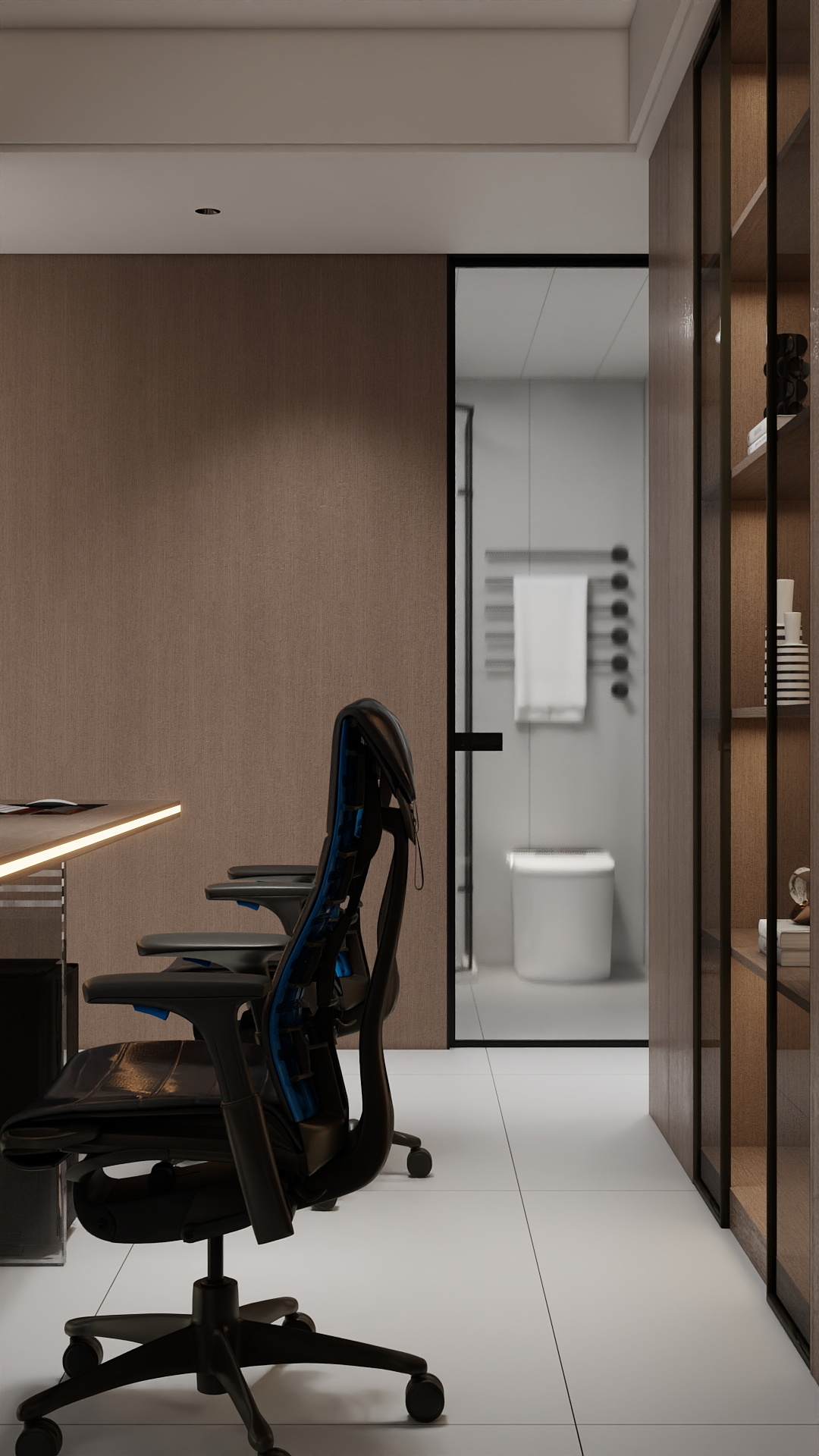 吴爽-110m²意式风格设计装修效果图