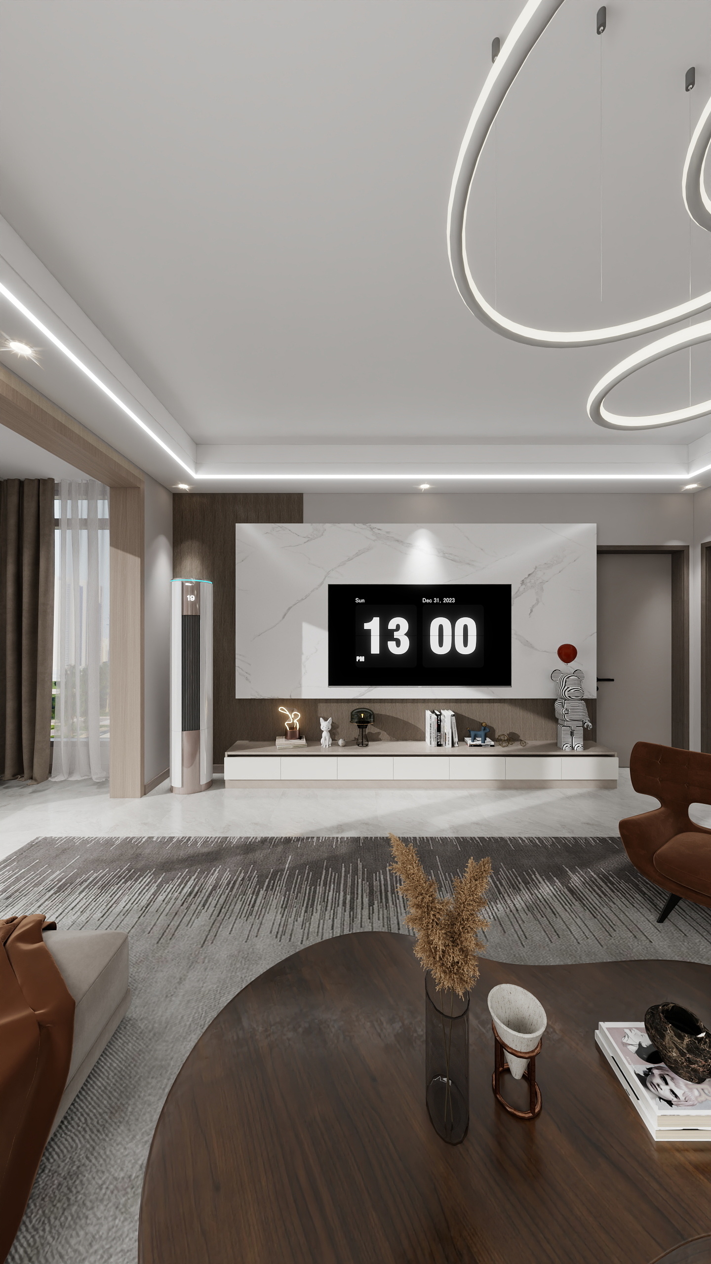 冉桂华-天境嘉苑三期现代简约135㎡2室-装修设计方案