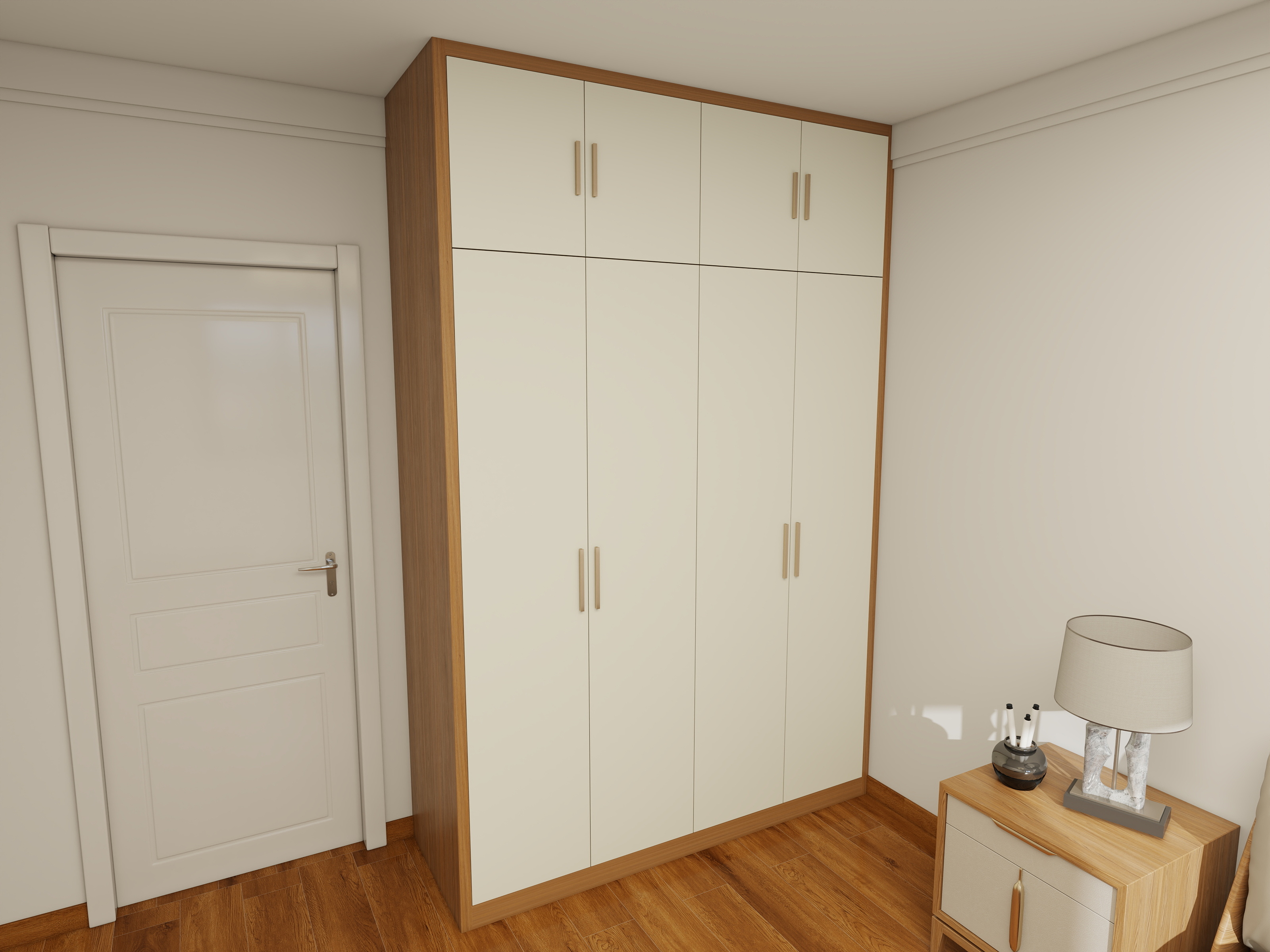 一抹朱砂-北京卧室-装修设计方案