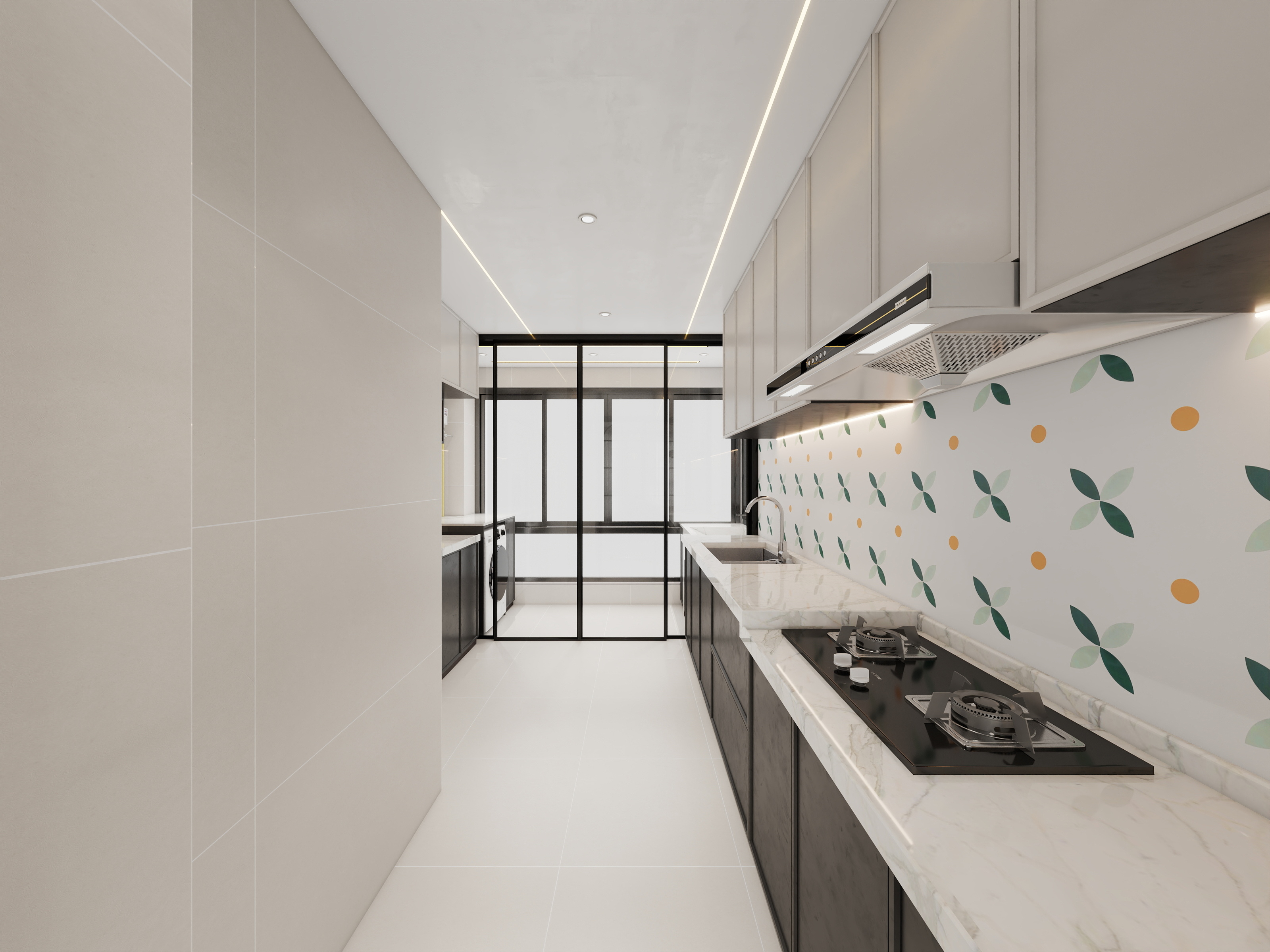 成爽-四川成都澳洲湾（225平方简约法式四居室）装修效果图