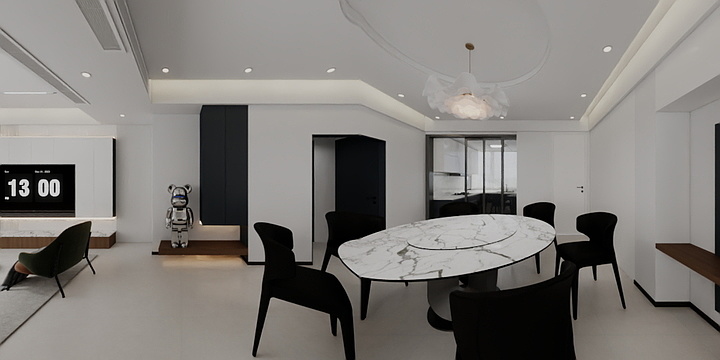 零点效果图代画-万锦城9-902 -装修设计方案