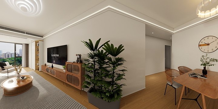 阿武Design-桃李郡-装修设计方案