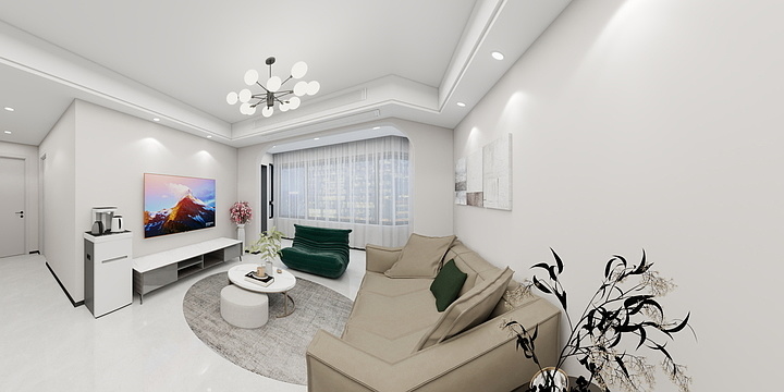 范叙-莫兰迪公馆1.梁先生雅居-装修设计方案