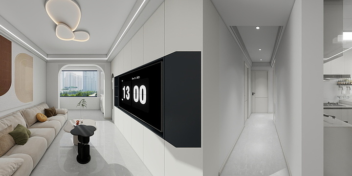 尚景逸家装饰设计-蚌埠华地公馆-装修设计方案