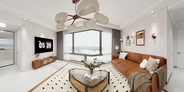 装饰设计陈先生-桃李苑128型-装修设计方案