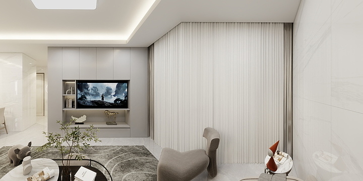 正合装饰.-万科 3-1301-装修设计方案
