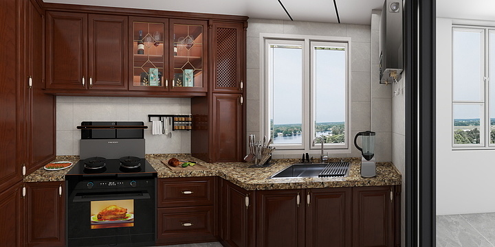 山东临淄美大-凤凰原著贾姐修改后-装修设计方案