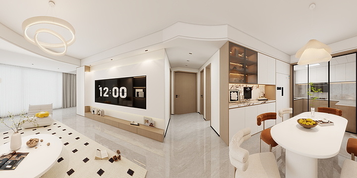 Designer丨ww-十里江湾7-1002-装修设计方案