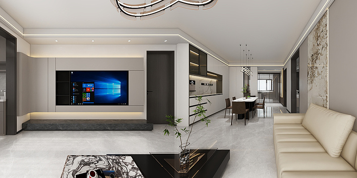 宏柏建材设计师-现代简约风格设计.-装修设计方案