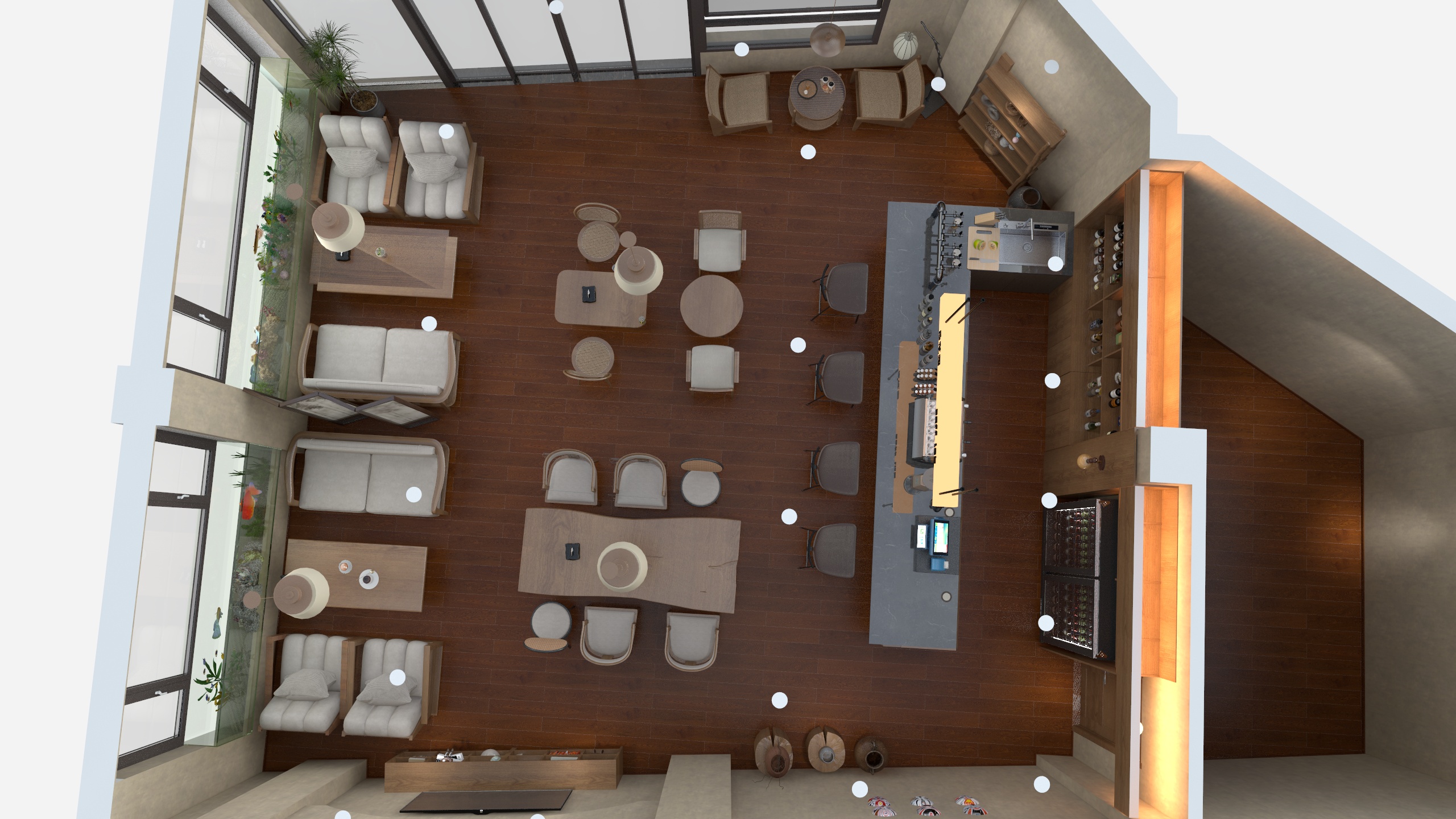 做装修的兰同学-酒吧-装修设计方案