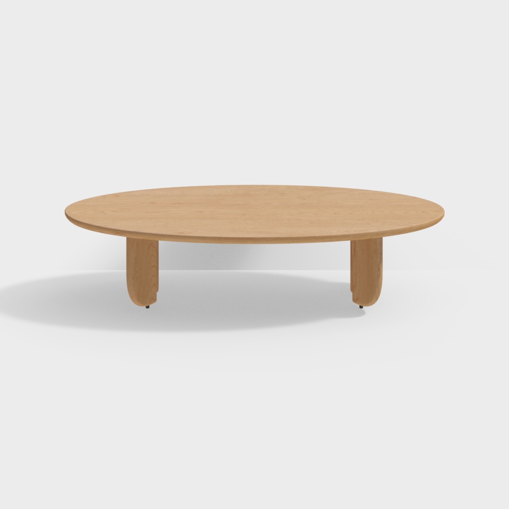 山念木作小叶茶几-大款_Copy3D模型