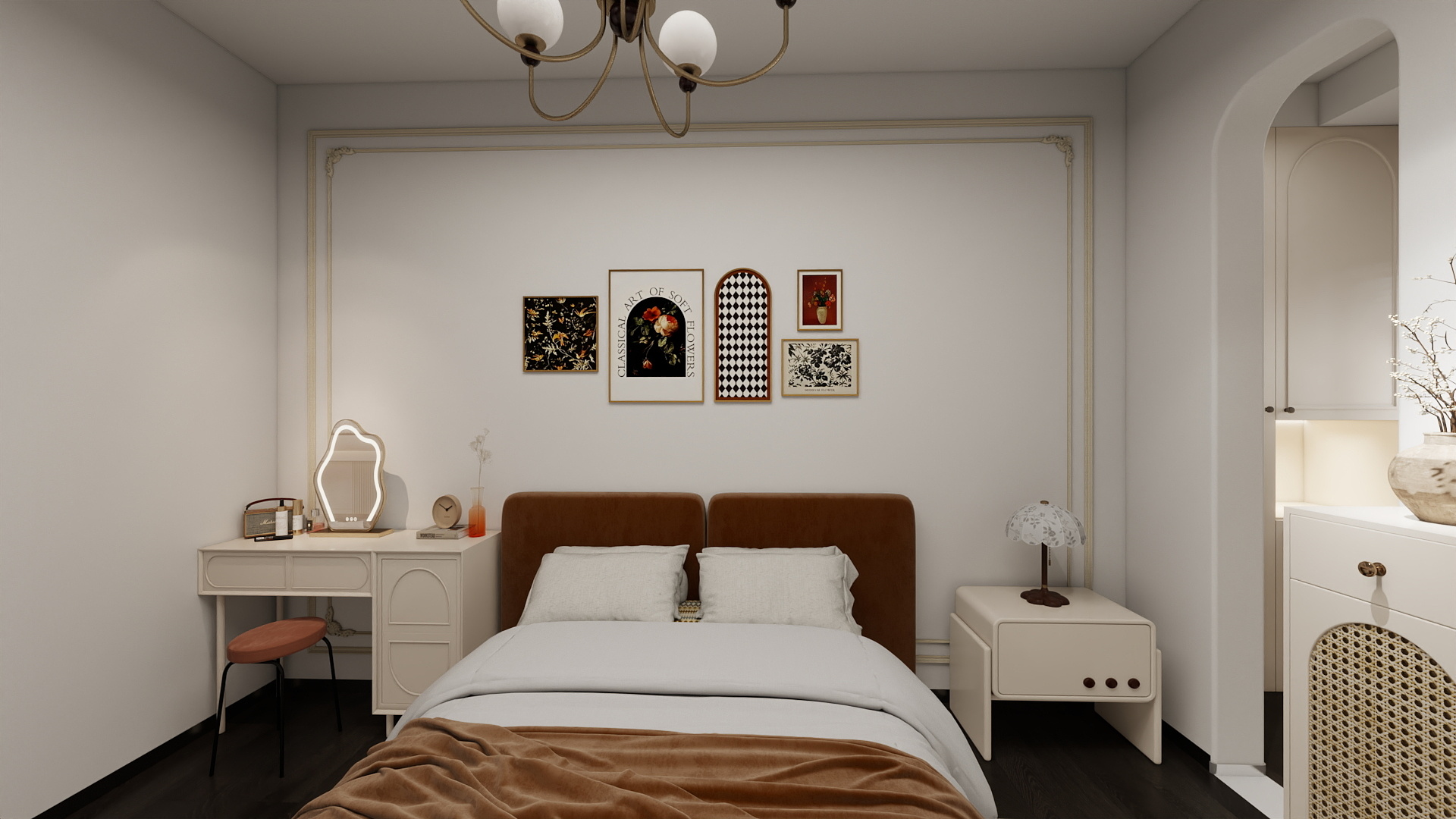 派大星12580-法式黑白1-装修设计方案