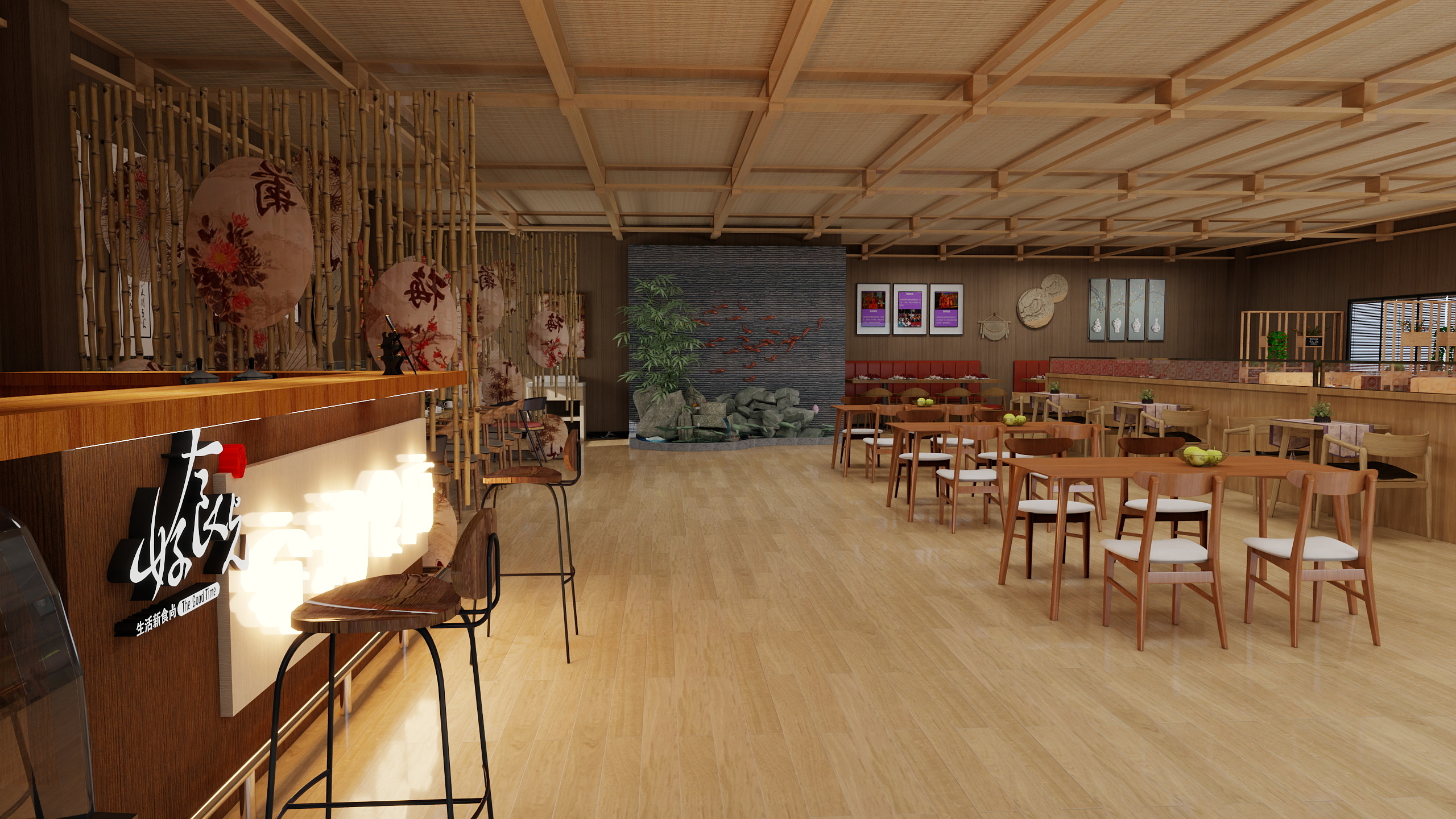 爱设计的葑-餐厅-装修设计方案