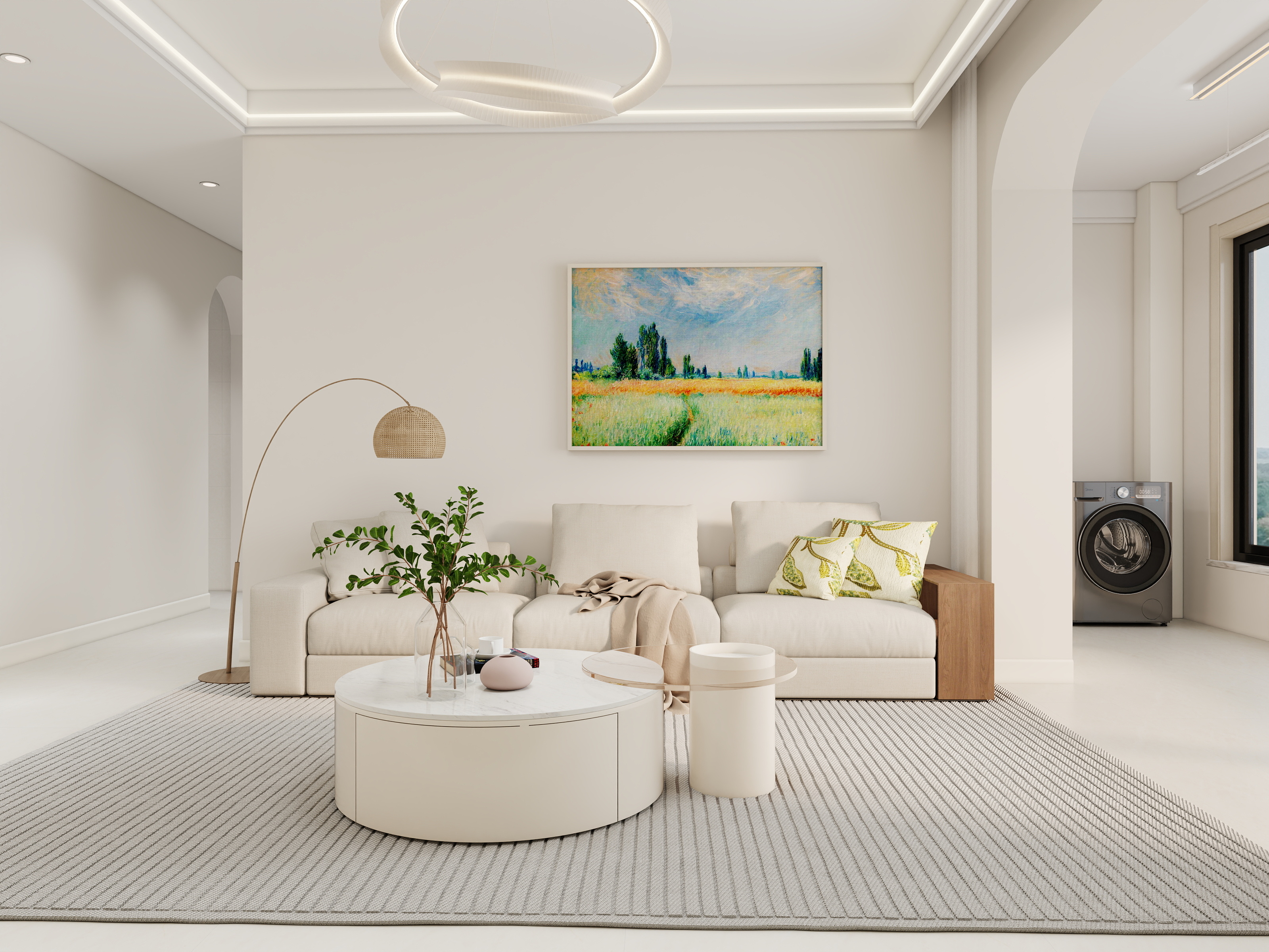 陈情85-94㎡3室装修效果图