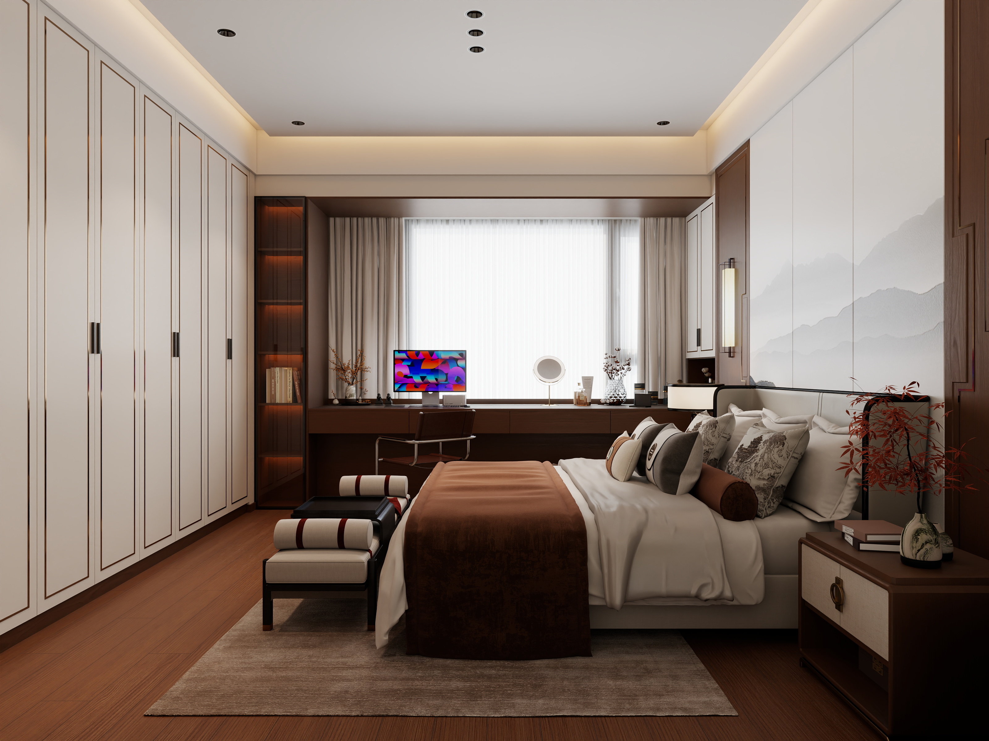 装修设计帮-万象城198㎡5室装修效果图