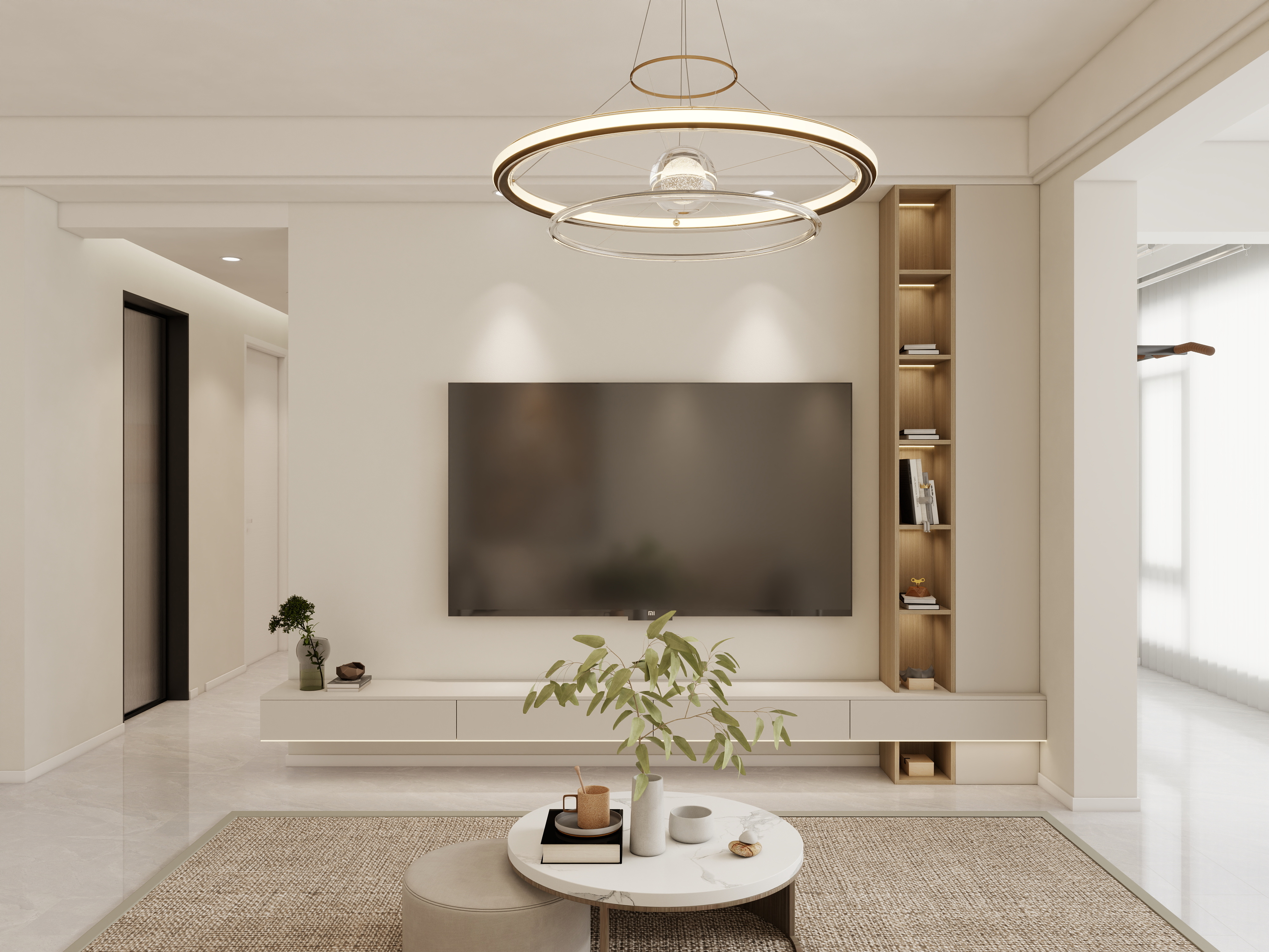 李佳洋-江山赋106㎡现代简约风格装修效果图