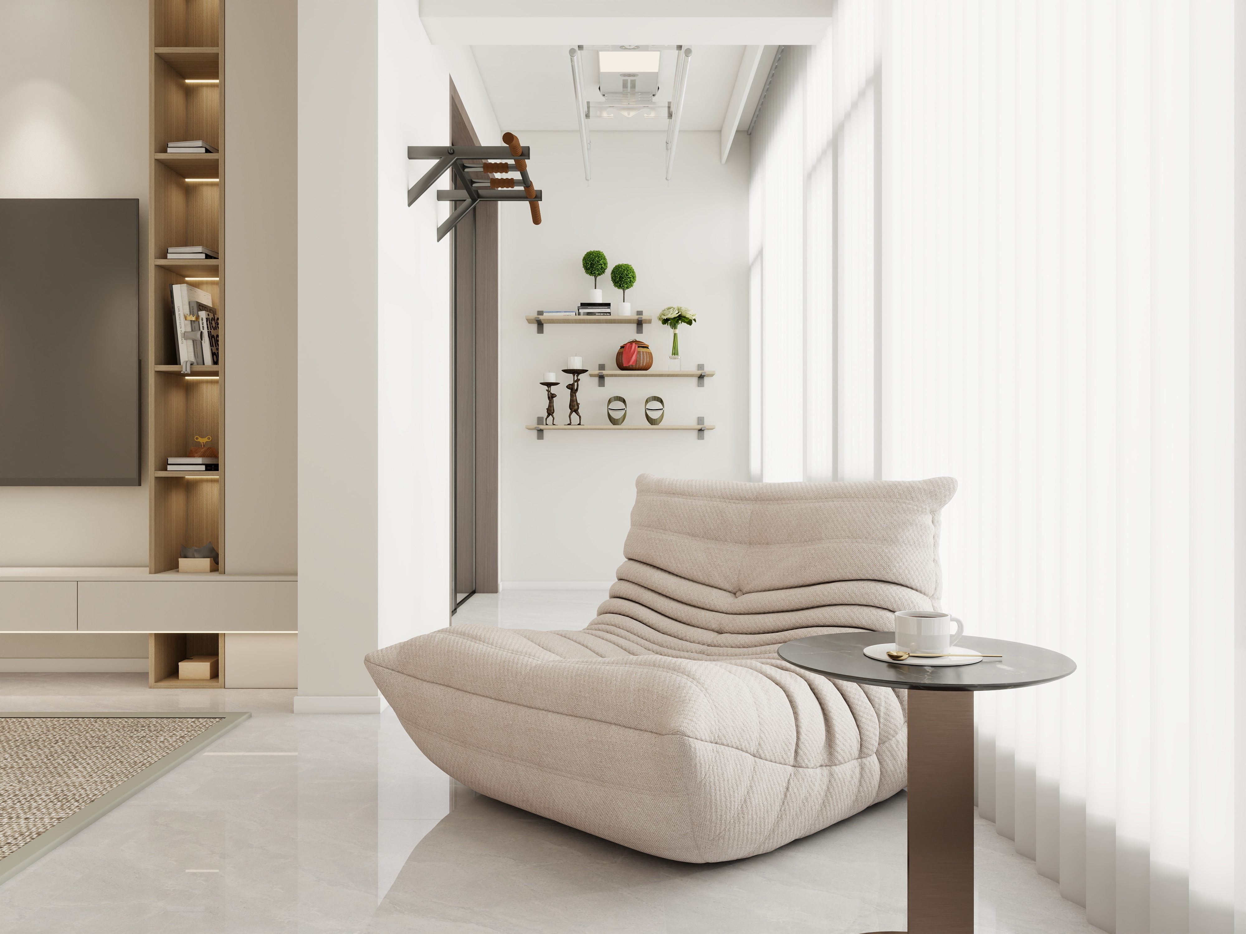 李佳洋-江山赋106㎡现代简约风格装修效果图