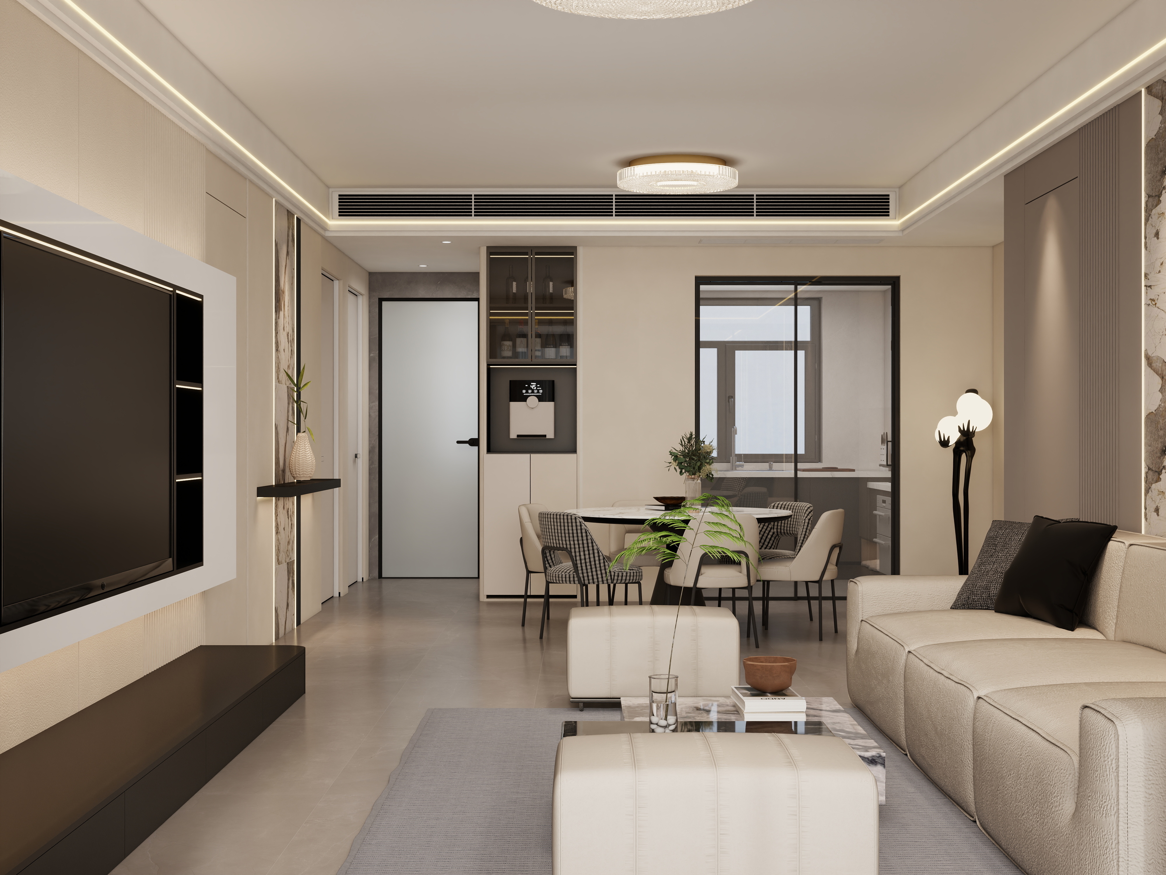 李佳洋-意式轻奢极简风住宅设计-装修设计方案