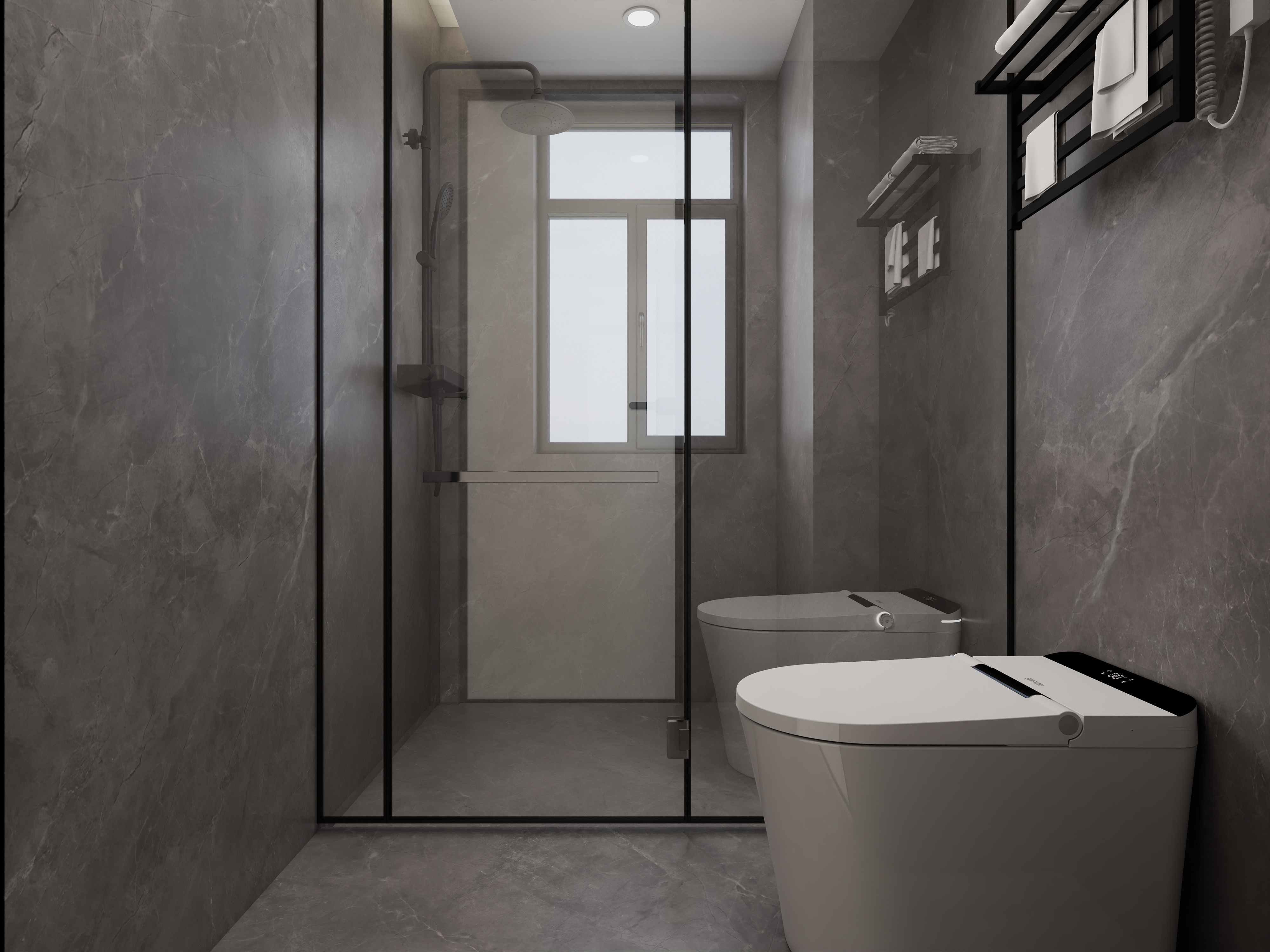 李佳洋-意式轻奢极简风住宅设计装修效果图