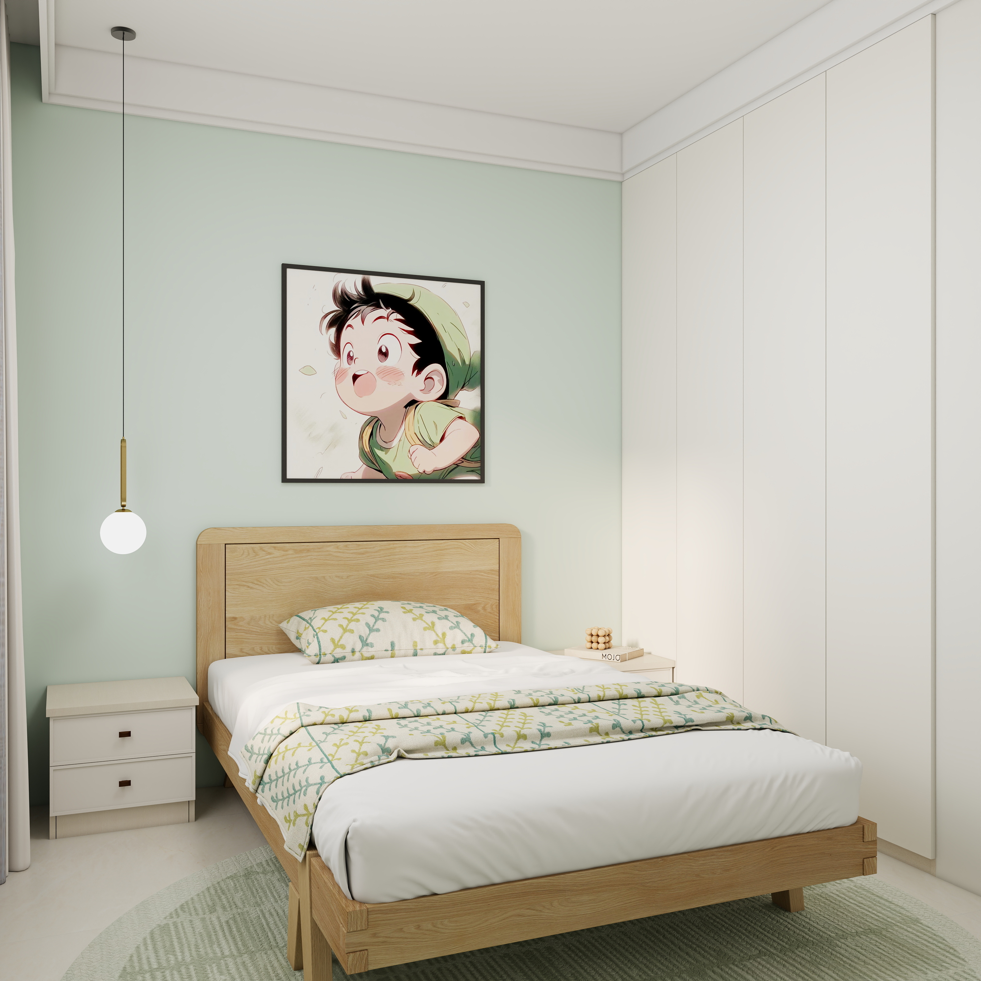 G-熠-94㎡3室装修效果图