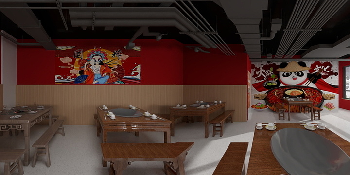 李传辉-二楼2-装修设计方案