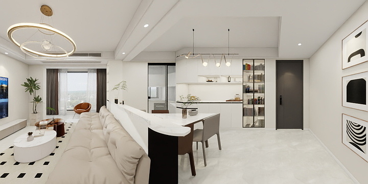 美宅时代装饰-东方玉龙居-装修设计方案