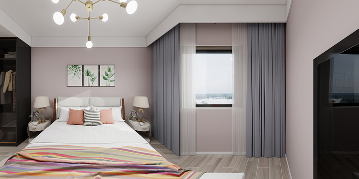 设计阿敏-大中装饰赵敏-初级考核实操题-装修设计方案