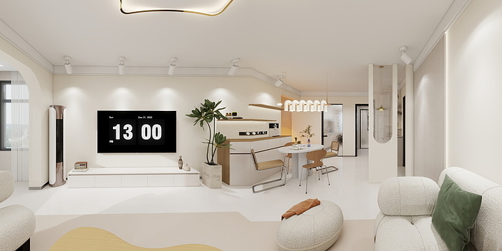 本创.空间设计-阳光尚景-装修设计方案