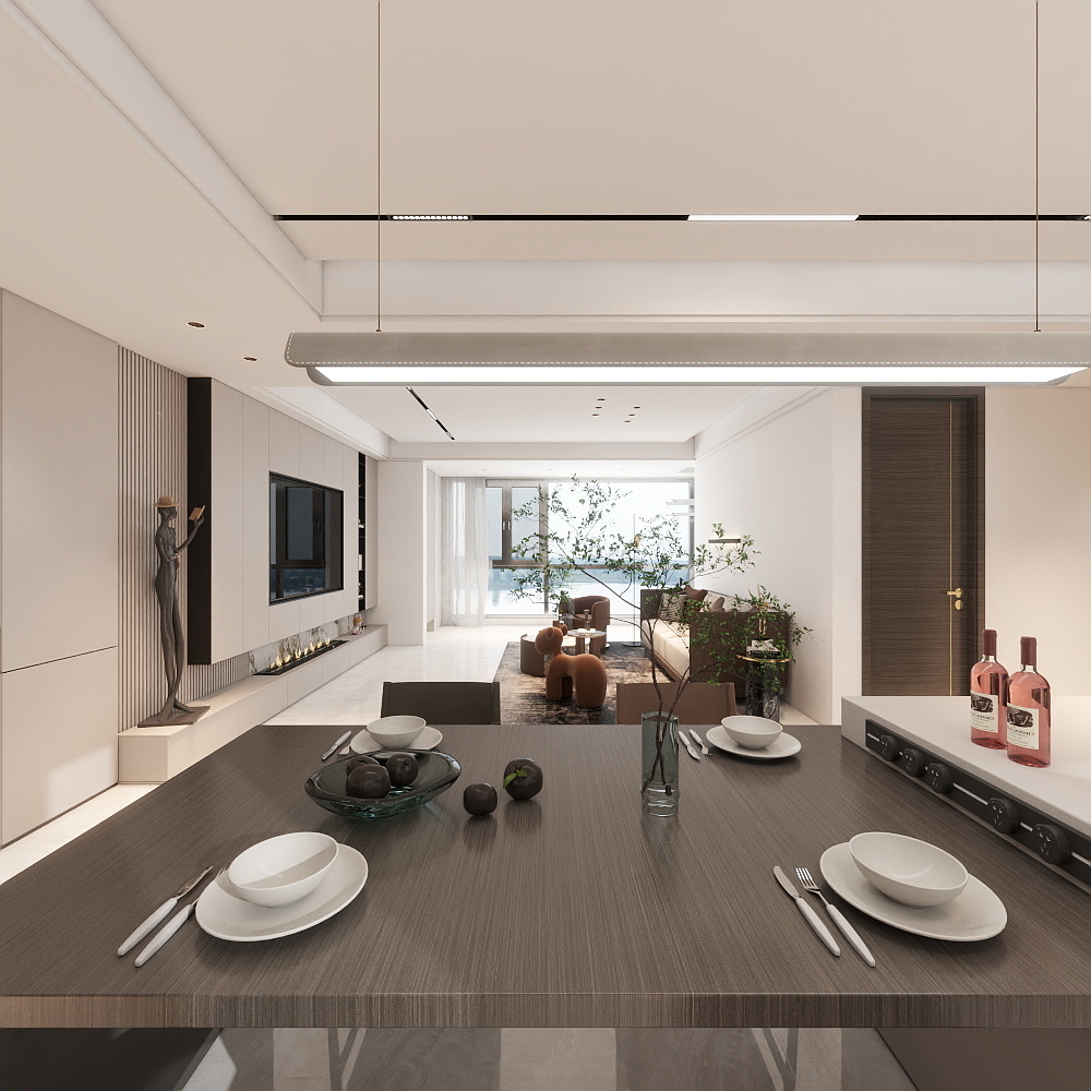 圣川装饰-君悦府127㎡装修效果图