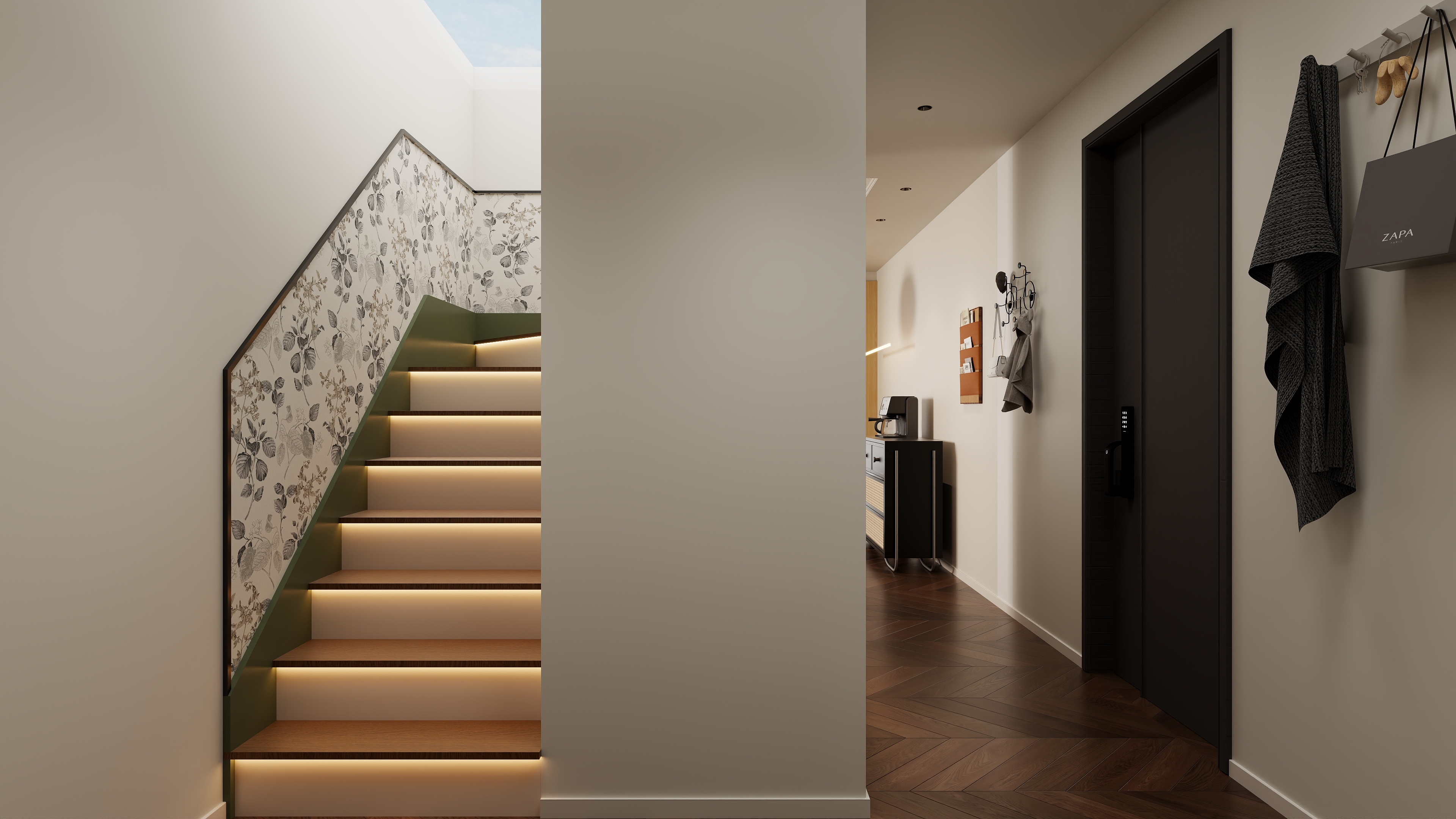 星空设计500-混搭77㎡1室装修效果图