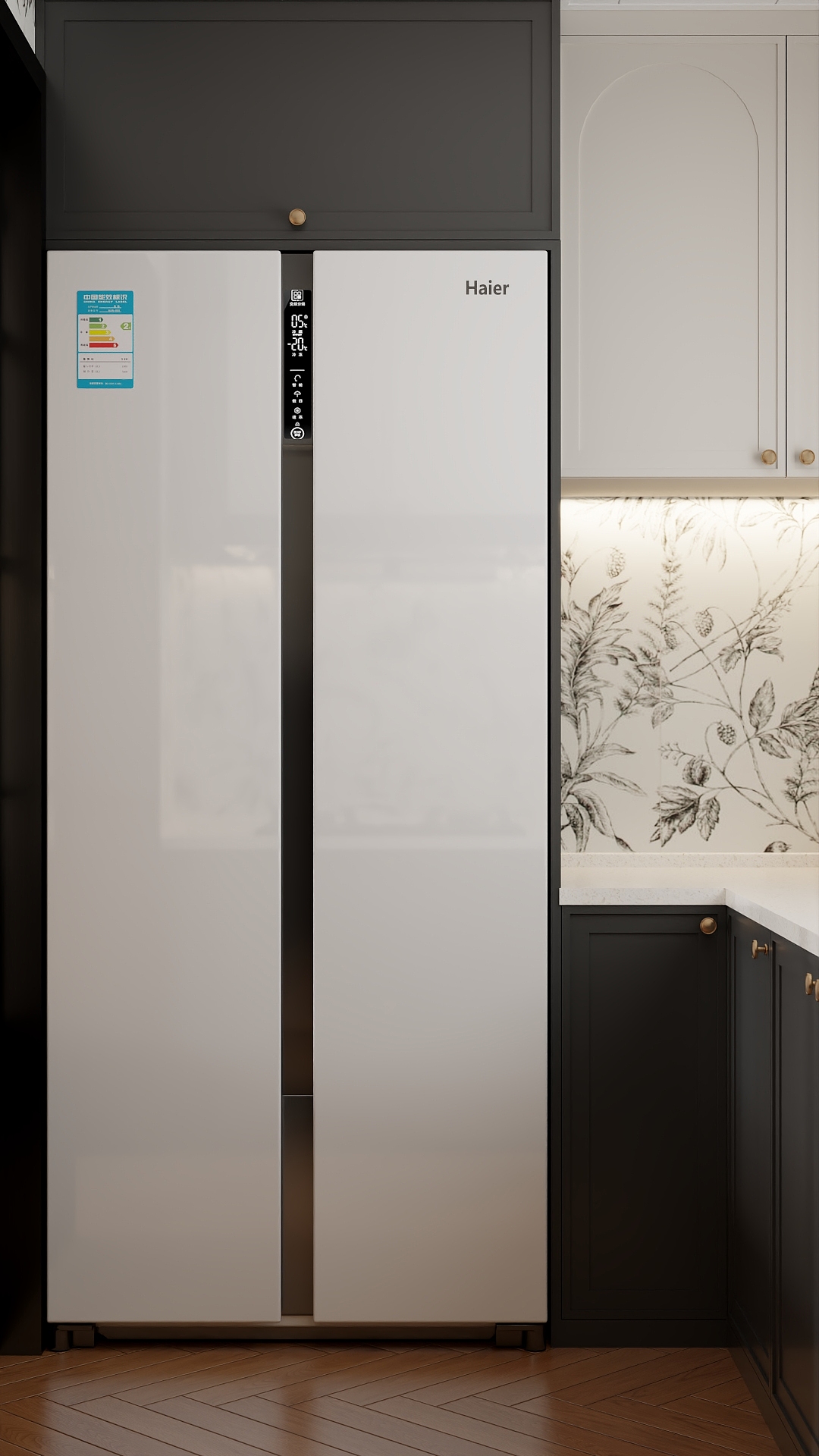 吴爽-156m²中古风格设计装修效果图