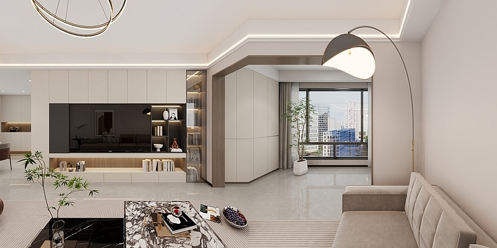 晓明设计工作室.-西区少雄-装修设计方案