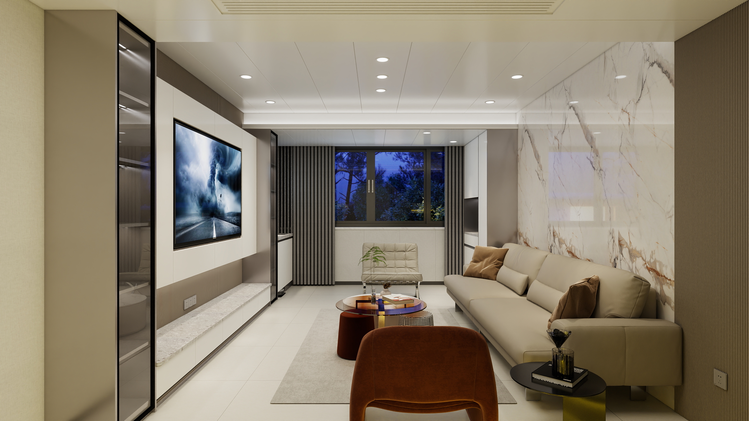 陈华东-美安居小区118㎡4室-装修设计方案