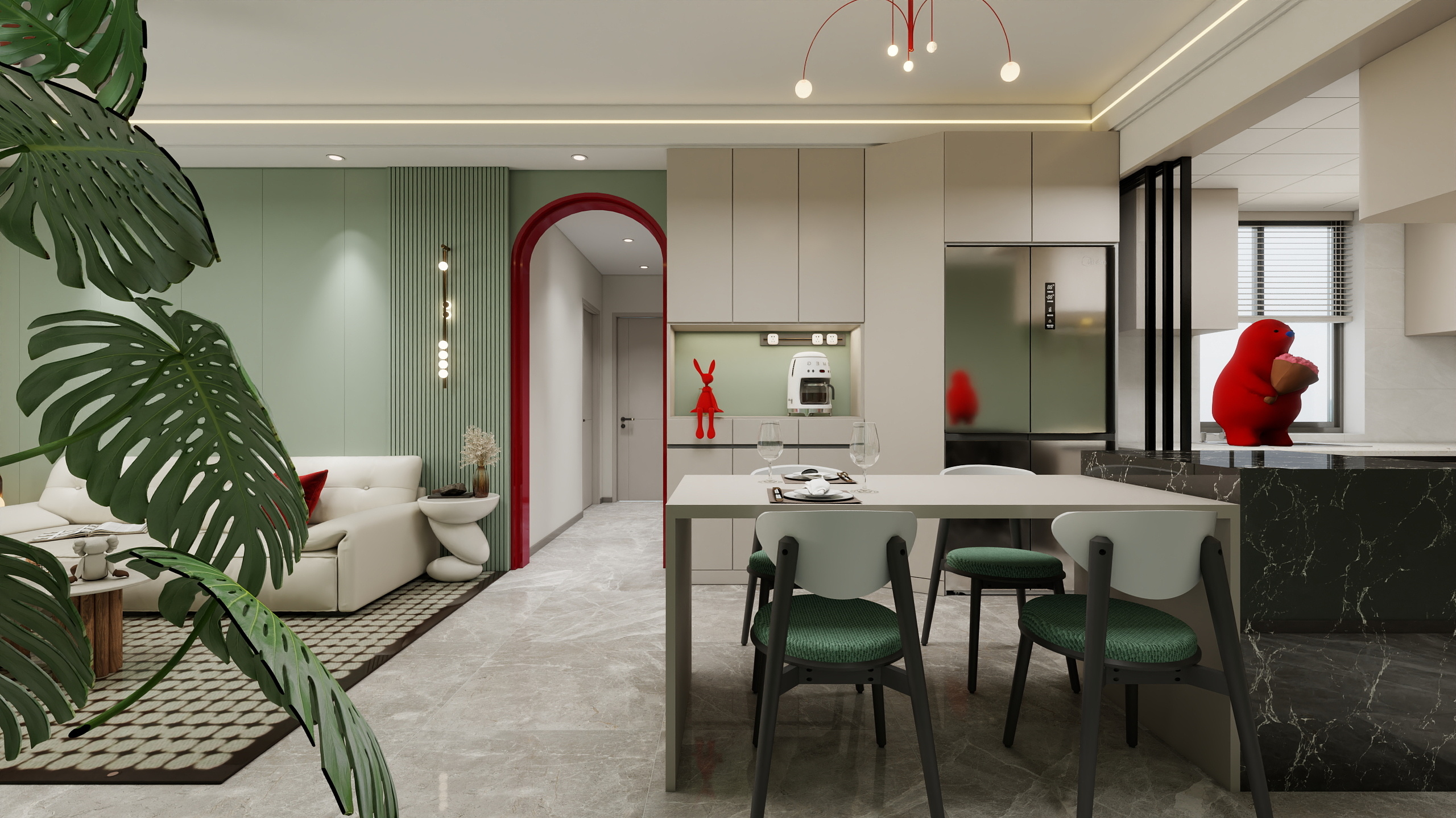 FREDFF-云庐绿野仙踪125平三室-装修设计方案