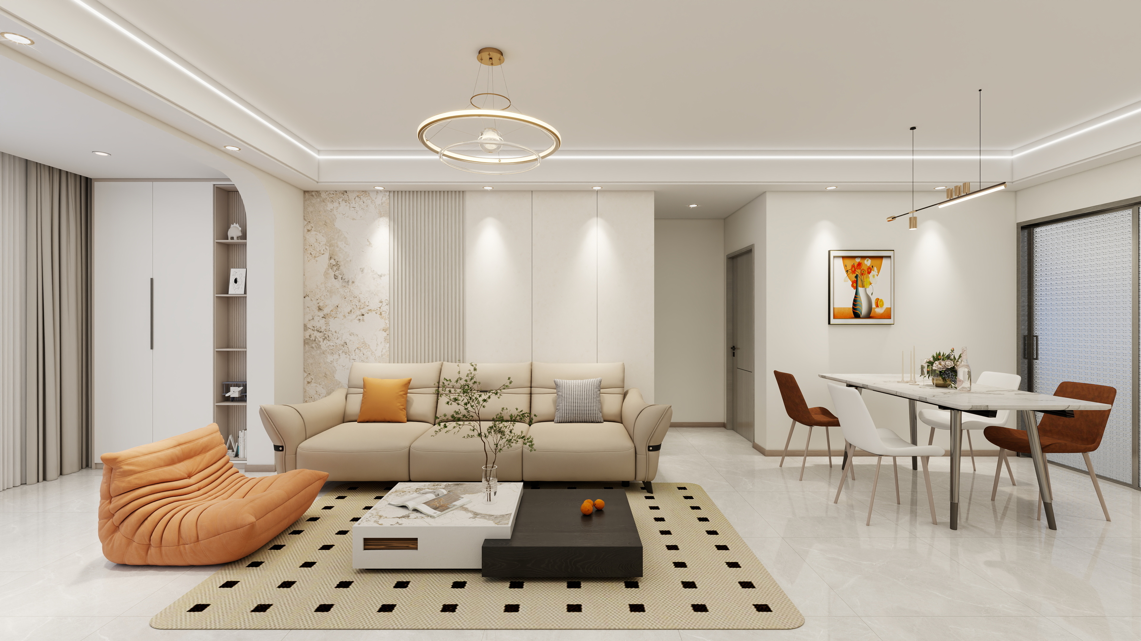 爱荣装饰工程有限责任公司-璟台府D3户型116㎡（8-403）-装修设计方案