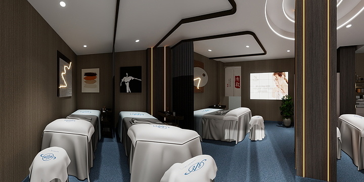 螳螂先生-泾阳美容减肥店面-装修设计方案