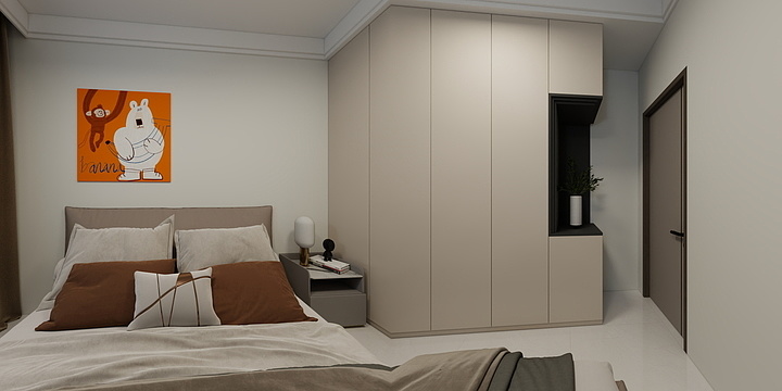 设计~艳丽-时尚小镇17-4-2002-装修设计方案