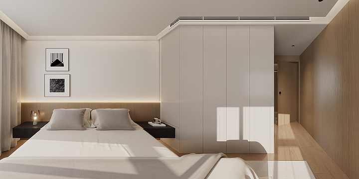 白藏啊-103㎡1室意式-装修设计方案