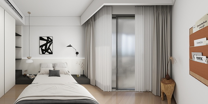 杭州欧私曼家居有限公司-金宸府-复古简约-横厅-装修设计方案