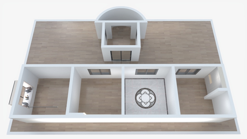 室内设计-周俊飞-周俊飞-中级考核实操题-装修设计方案