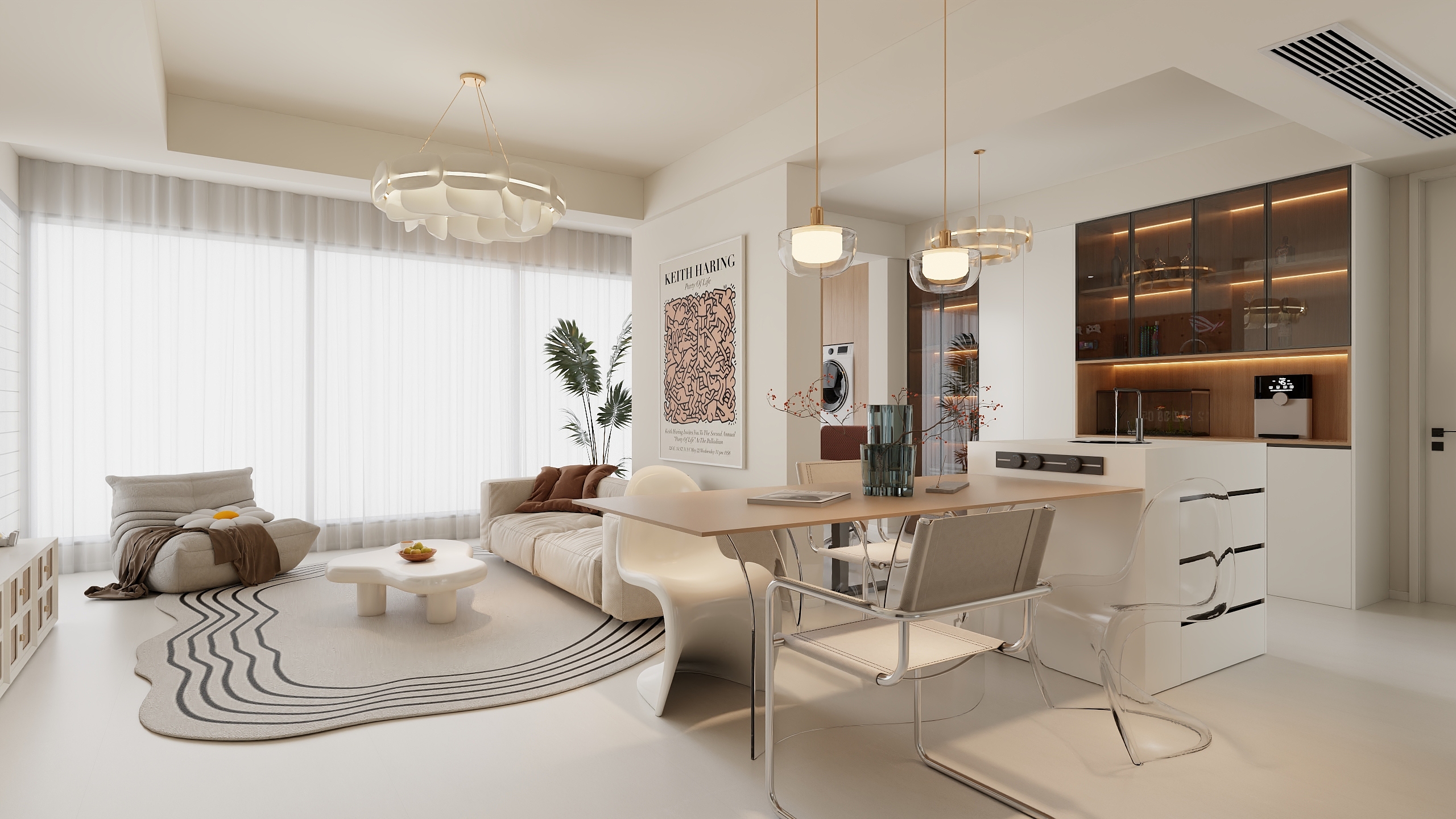 不ai画图-120㎡2室装修效果图