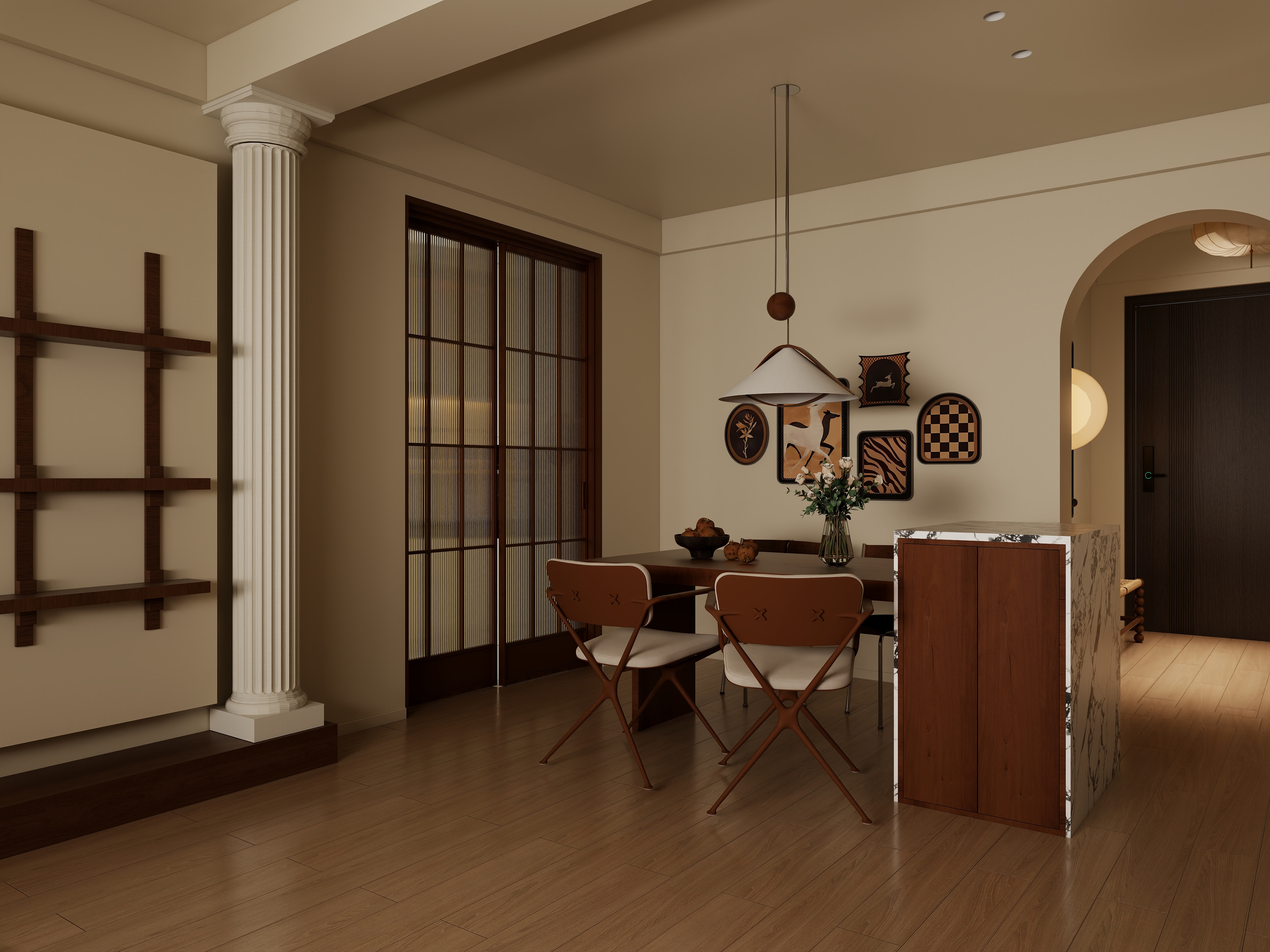 三得利画Show-196㎡1室装修效果图