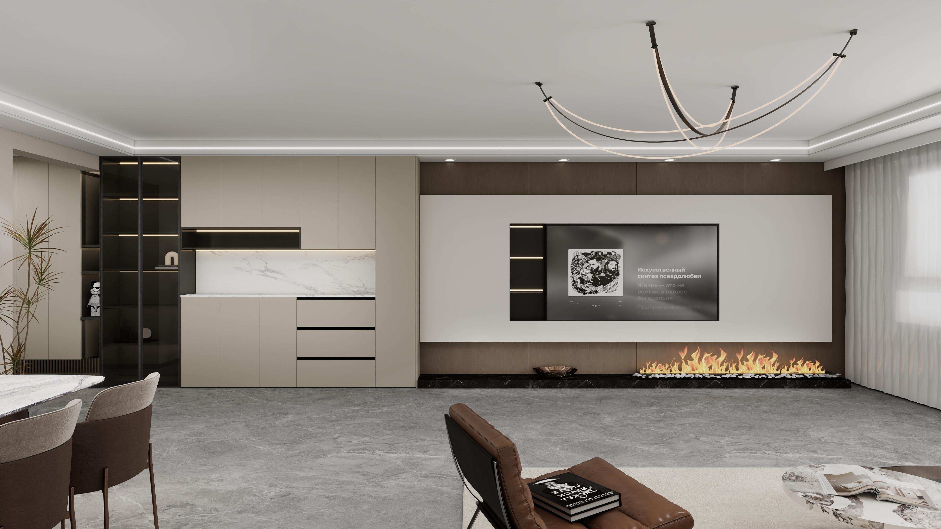 AI家居02-意式极简-公园尚城160-装修设计方案