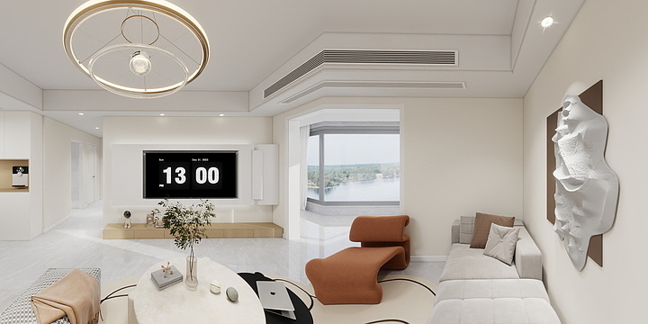 梦阁全案设计-时代印5-2201-装修设计方案