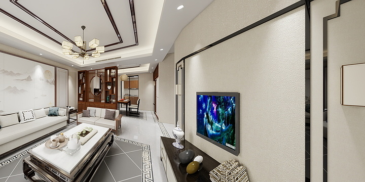 ~呀哈比比-85㎡2室-装修设计方案