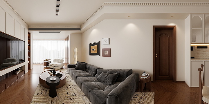 设计师Baymax-中古方案--装修设计方案